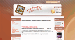Desktop Screenshot of kramekproradost.eu